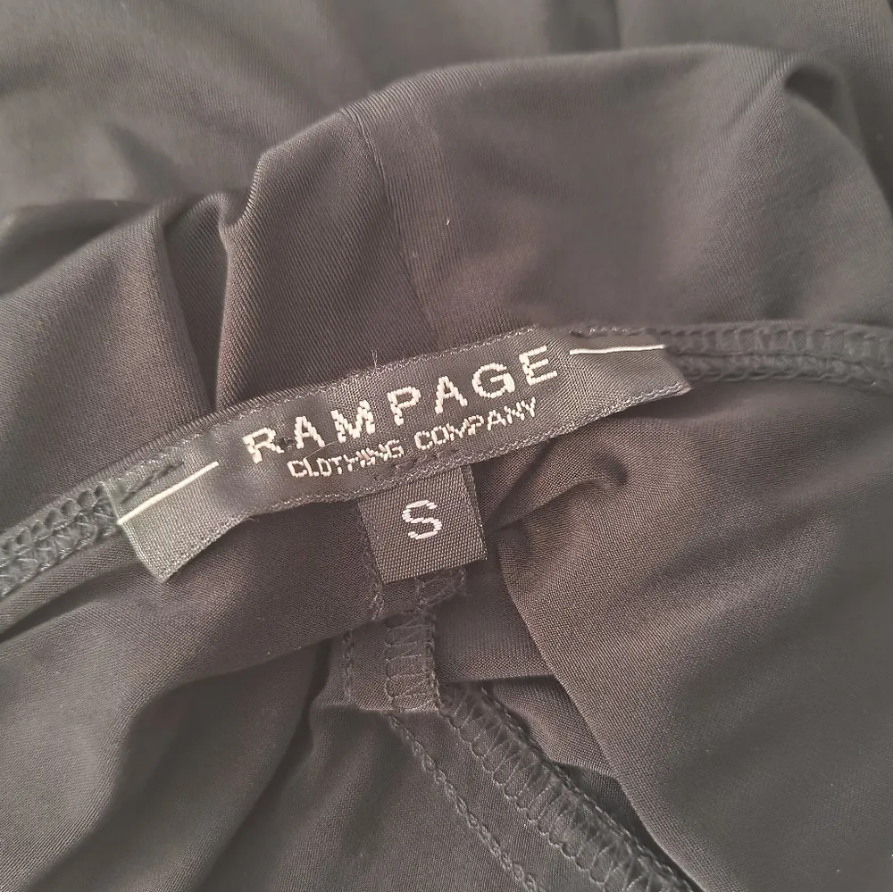 Rampage Black Y2K Halter Crochet Spandex Vintage  Dress Small - Image 4