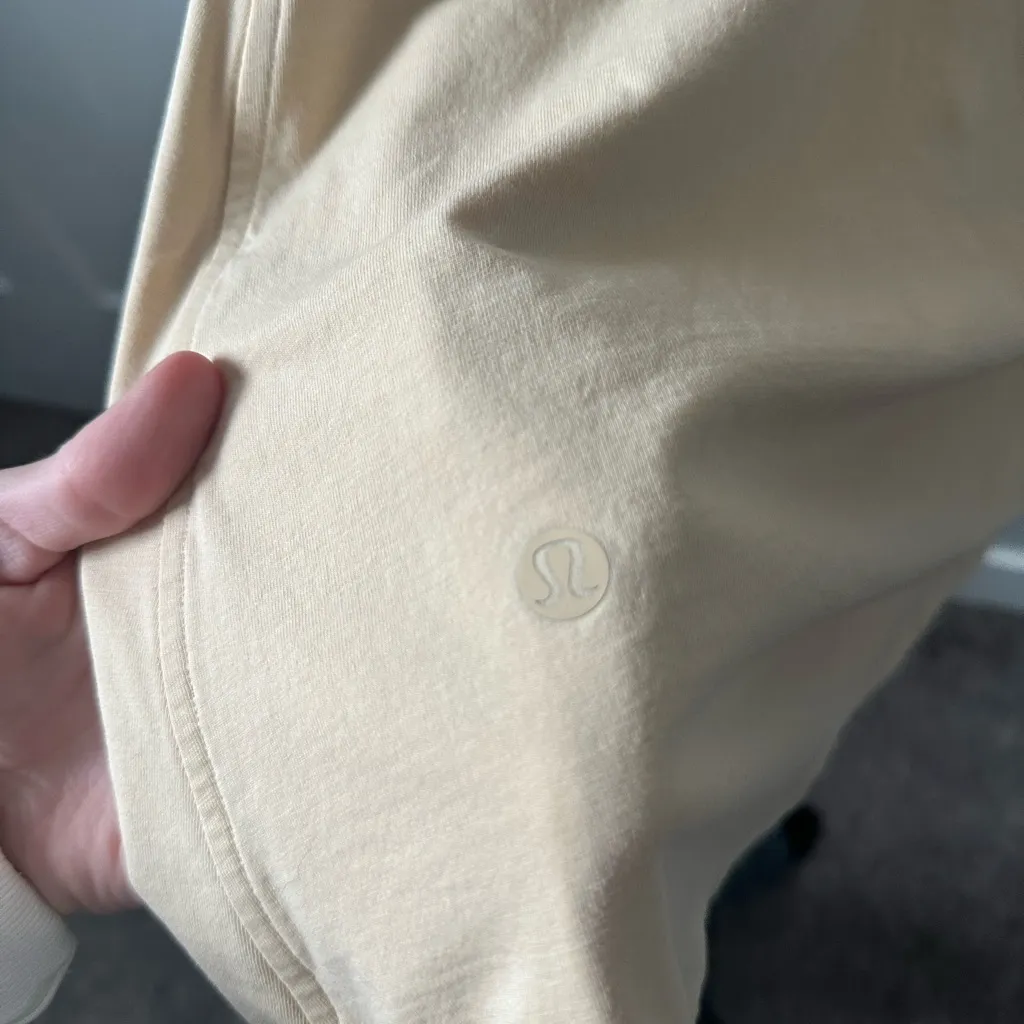 Lululemon Yellow Tie-Front Dress - Image 4