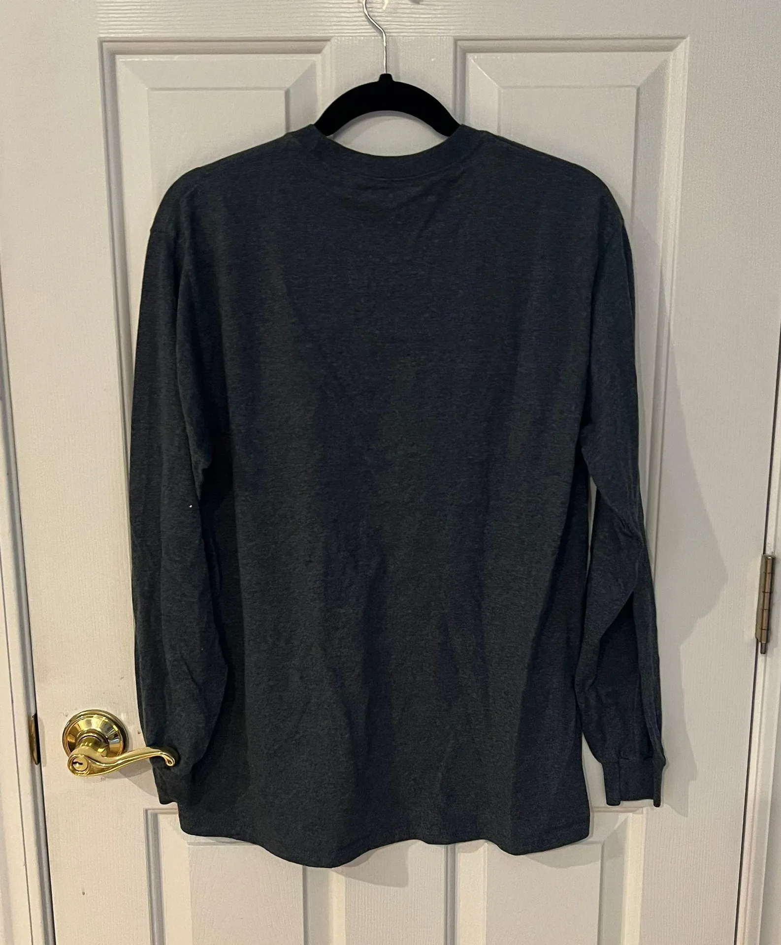 Delta Sigma Pi Shirt Gray Size M - Image 3