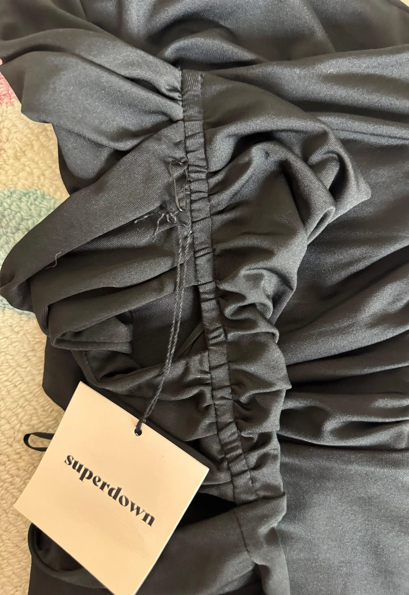 Black Cut Out Dress - Image 6