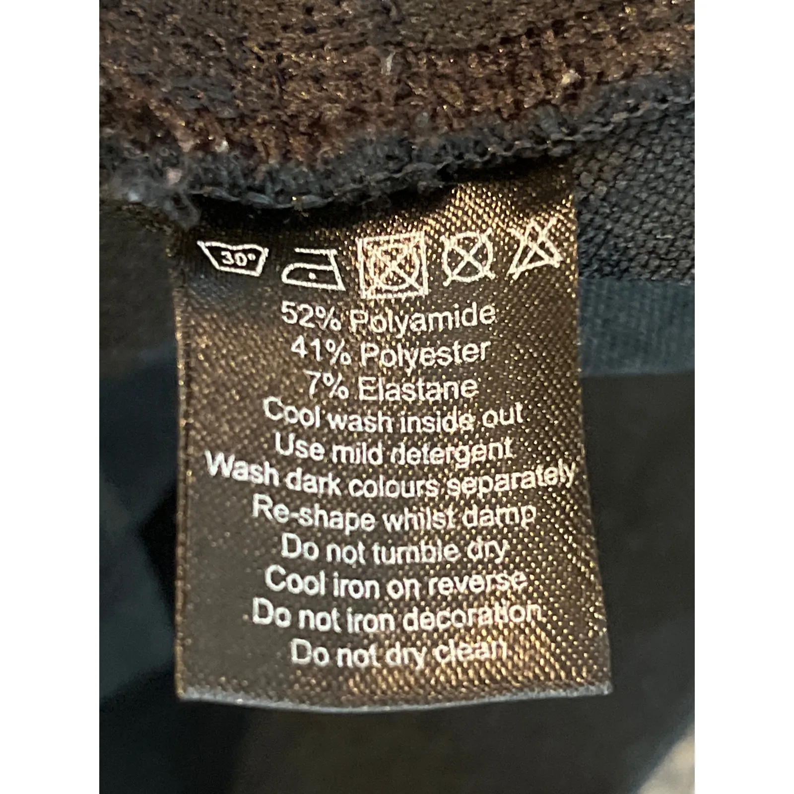 Alphalete Revival Seamless Black Moto Leggings Size Small High Waist - Image 8