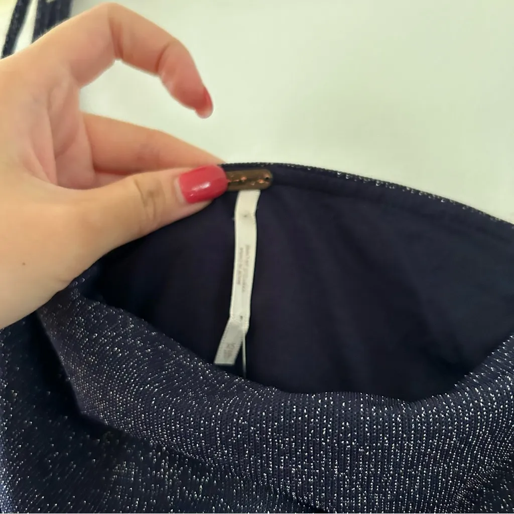 NWOT Free People X REVOLVE Poppy Mini Dress in Midnight - Image 4