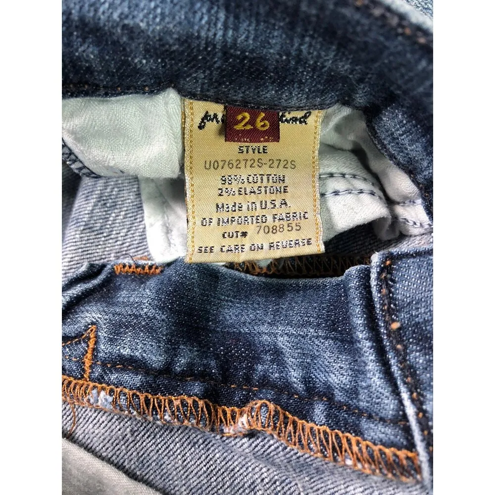 7 For All Mankind Medium Wash Flare Bootcut Jeans 26 - Image 7