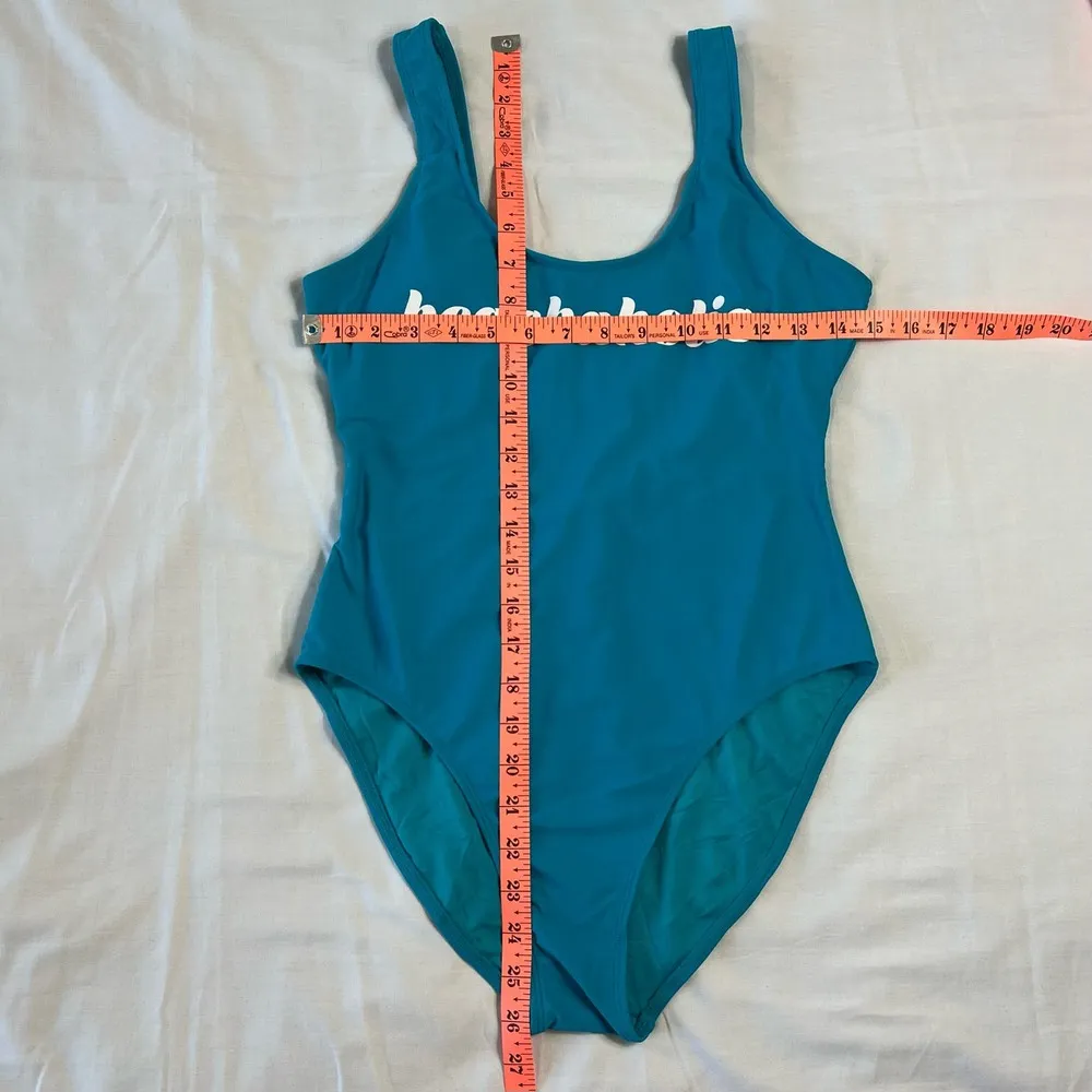 No Boundaries Medium Blue Beachaholic One Piece Swimsuit - Image 4