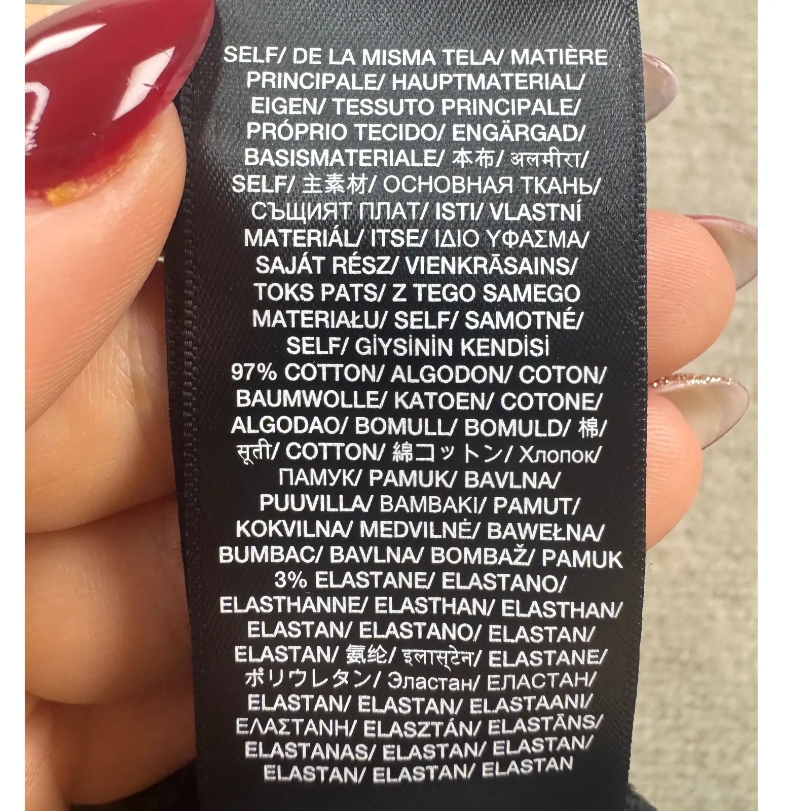 7 For All Mankind Womens Ankle Skinny Jeans Black Size 33 Denim Frayed Hem - Image 9