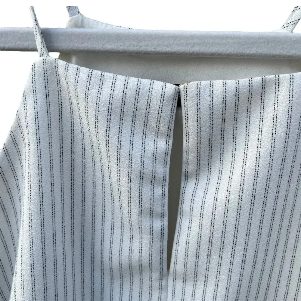 Banana Republic Sleeveless Striped Work Top - Image 3