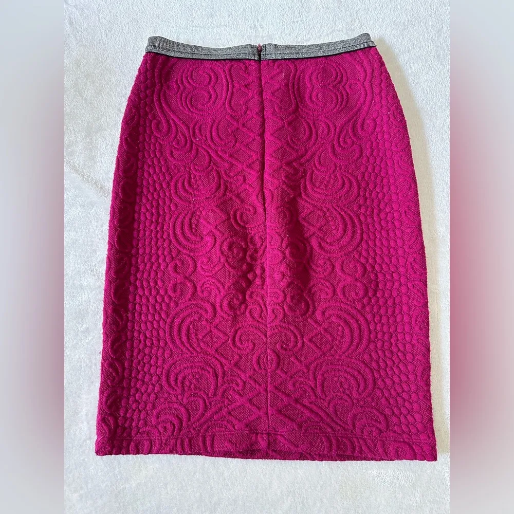 Anthro | Moulinette Soeurs Berry “Megan” Pencil Skirt Size Small - Image 4