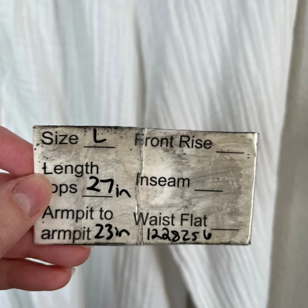 Xirena White Long Sleeve Gauze Cotton Button - Image 6