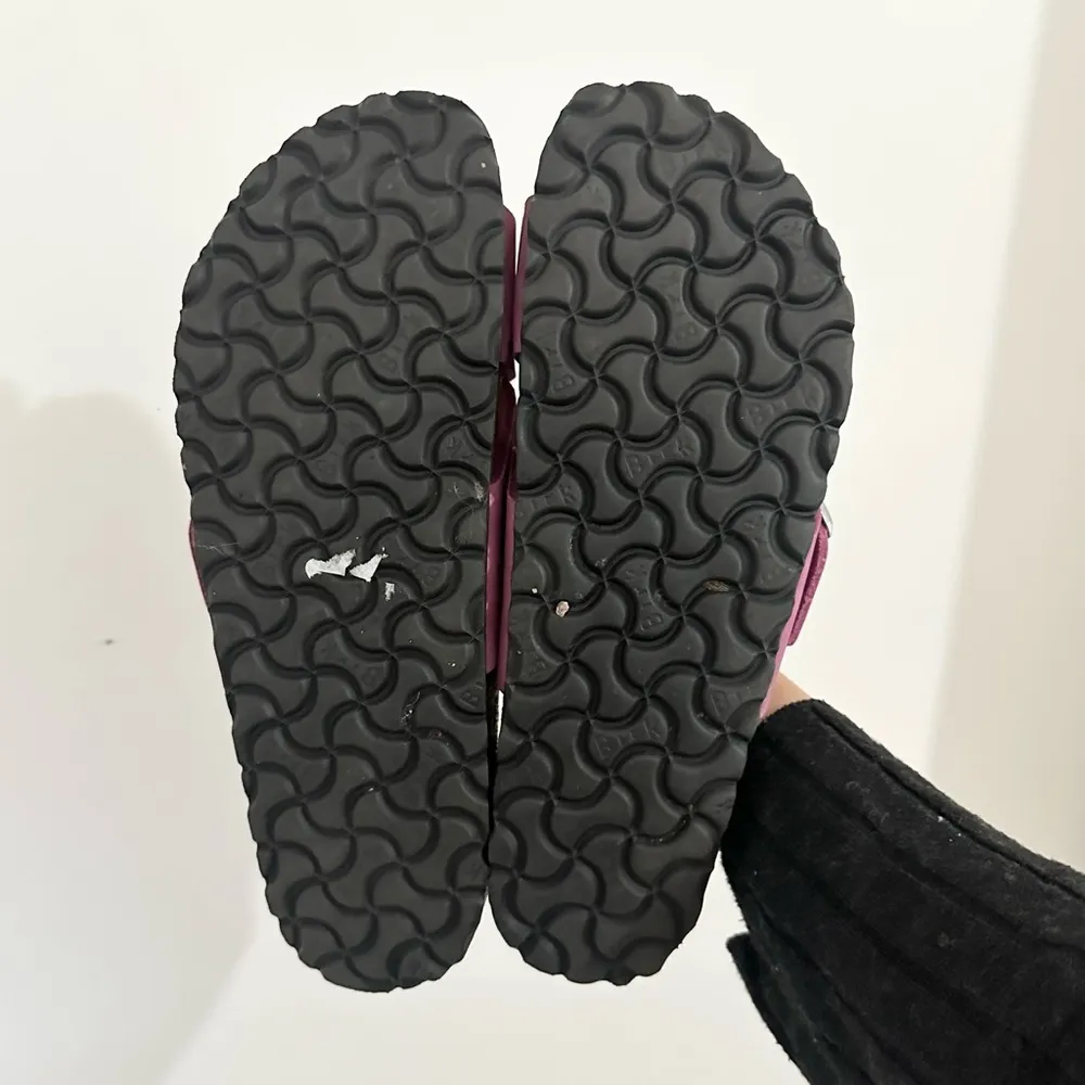 BIRKENSTOCK SIENA SLIDE SANDAL WOMEN'S PURPLE ORCHID LEATHER SIZE 38 7-7-5 - Image 6