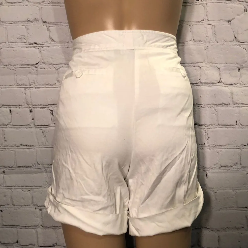 The Limited Drew Fit Off White Walking Shorts Size 10 - Image 7