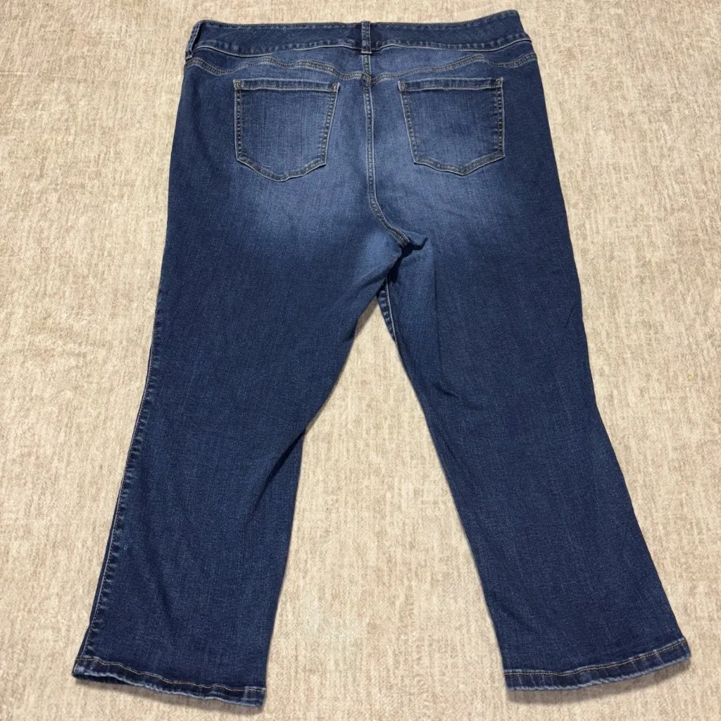 Plus 20 Torrid Crop Jegging Super Soft Stretch! Denim - Image 3