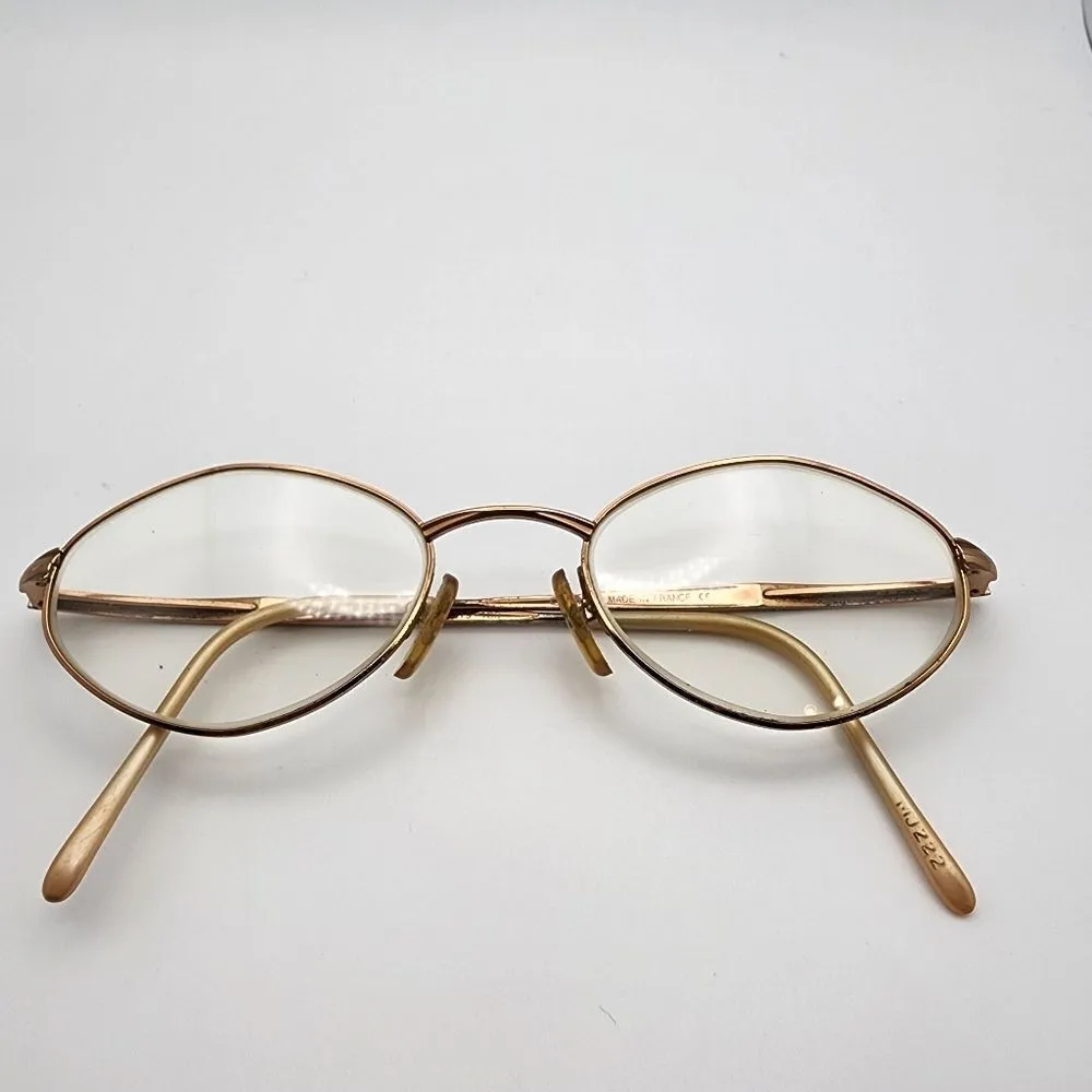 Cottet Gold Prescription Glasses Frames - Image 2