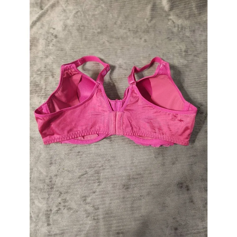 Wacoal Basic Benefits Contour Lace Bra 853290 Pink Size 38C - Image 2