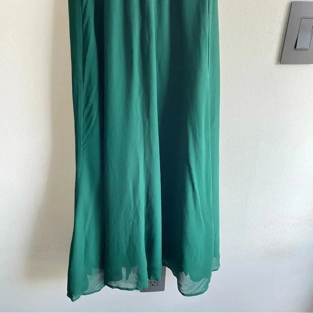 Reformation Juliette Dress Green 4 - Image 13