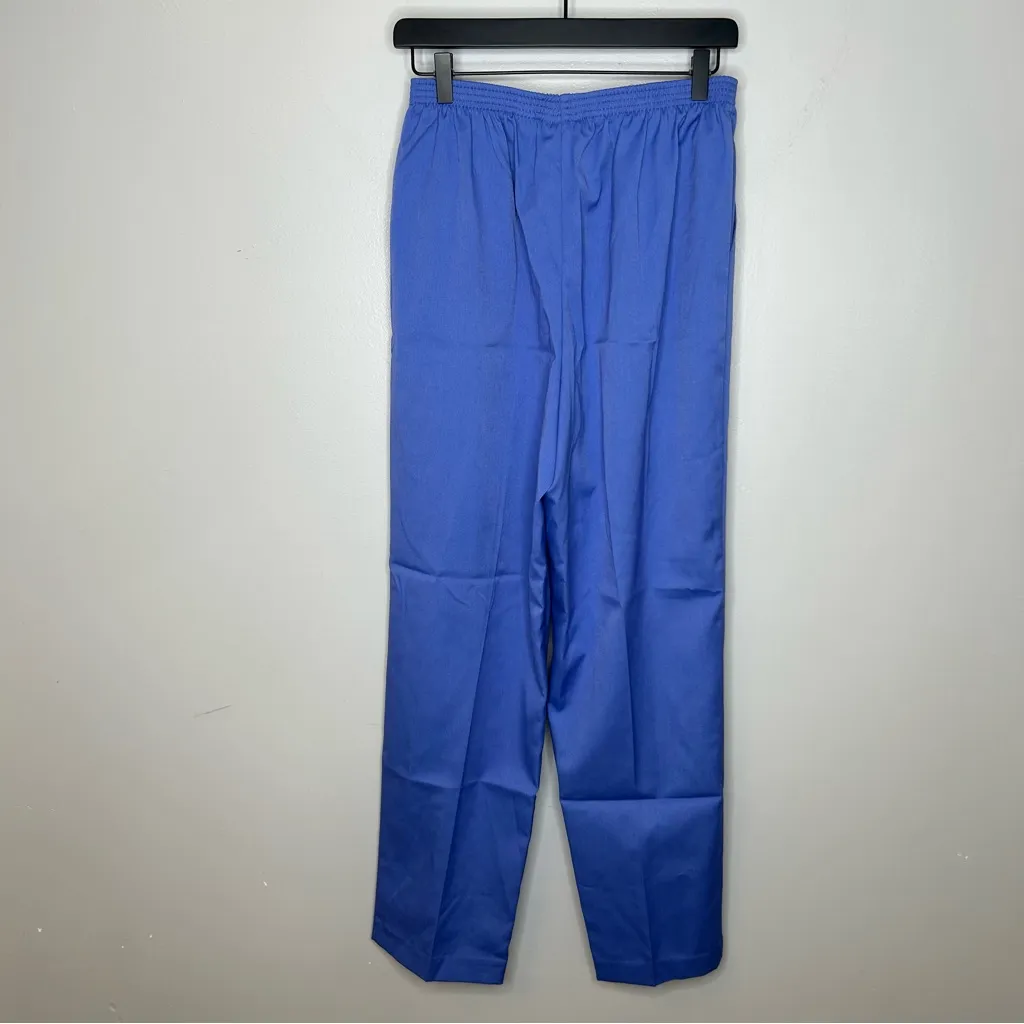 Alfred Dunner Dark Blue Purple Pants Size 12 - Image 2