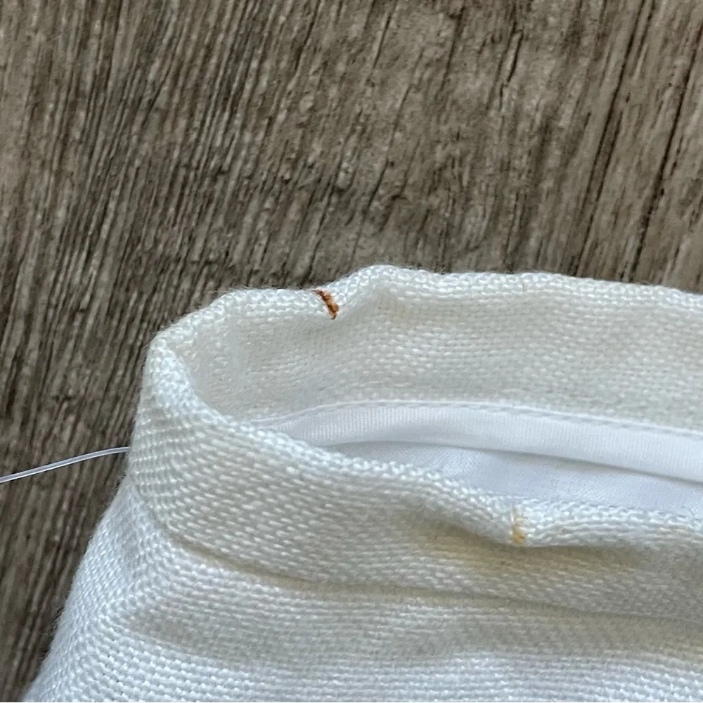 Vintage Y2K NWT Talbots linen set with goldfish - Image 15