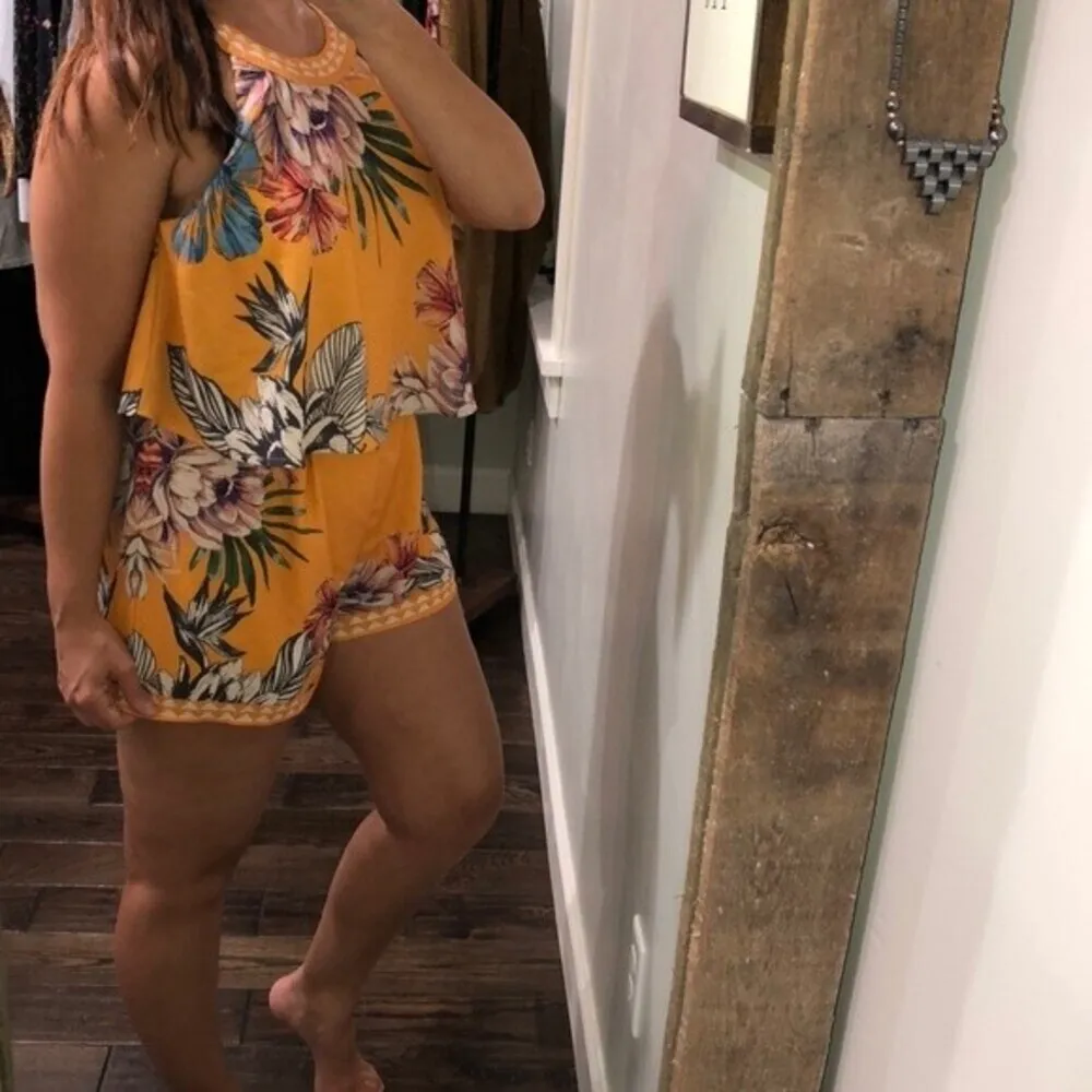 FLYING tomato small floral romper - Image 4