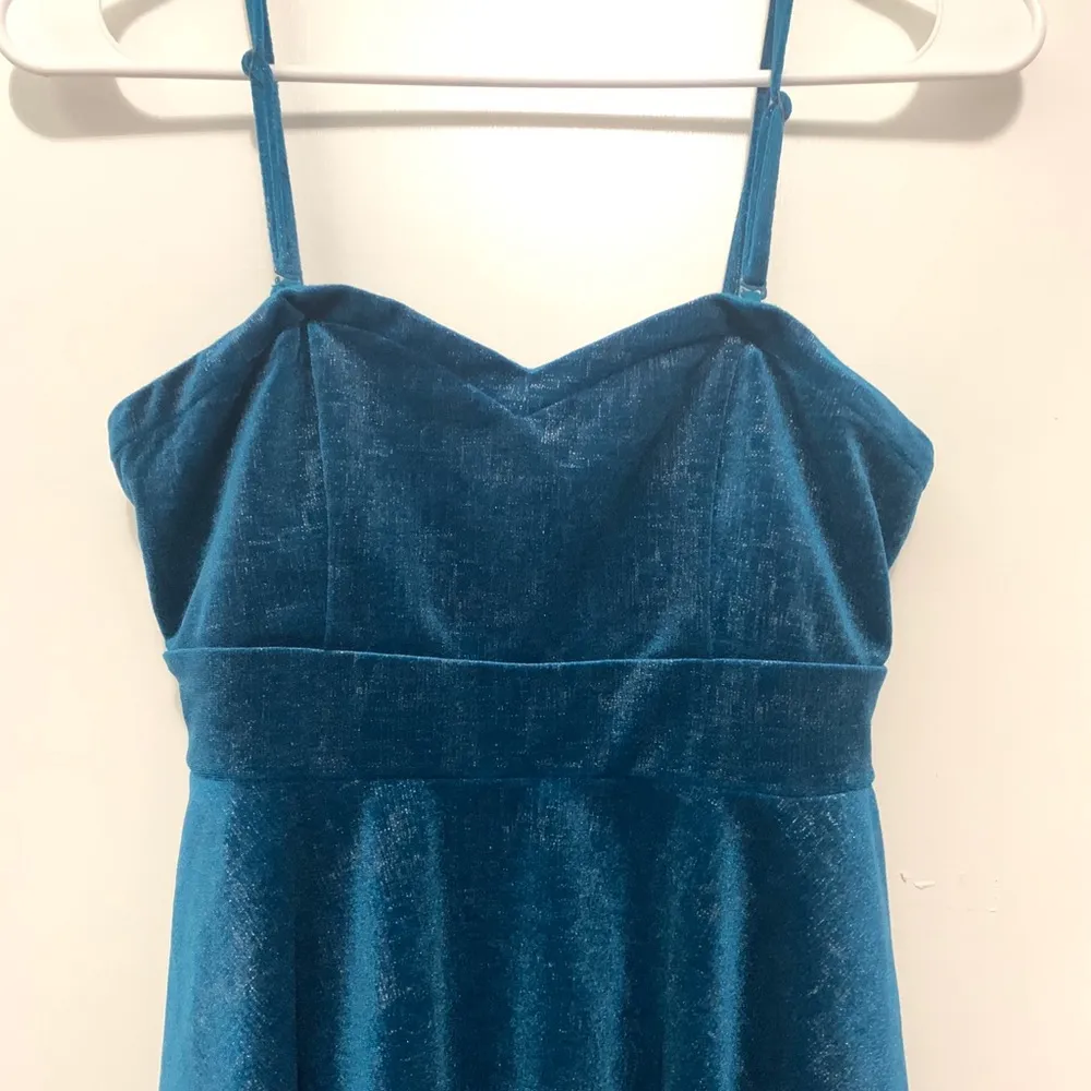 NEW Free People Mini Velvet Dress - Image 3