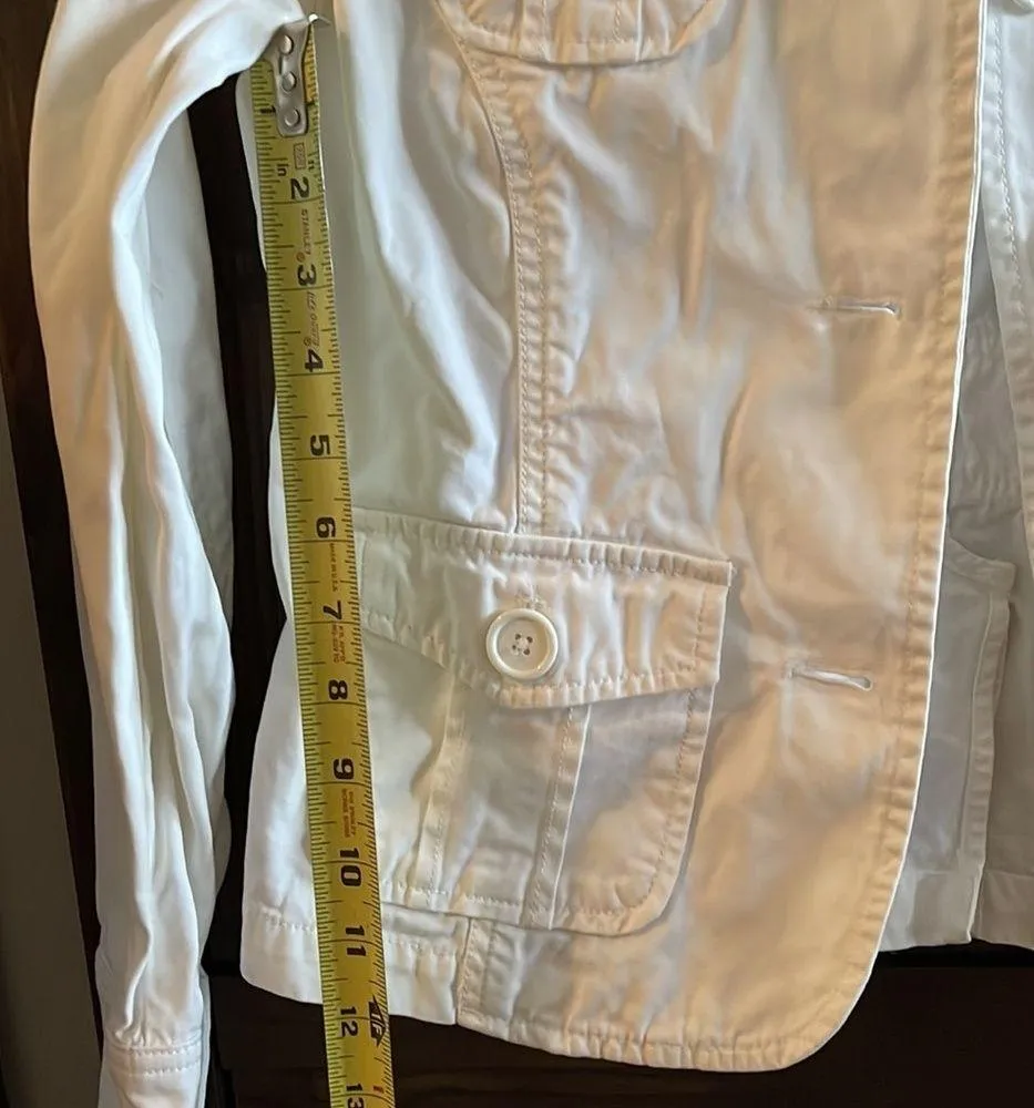 Gap white cotton blazer​ - Image 7