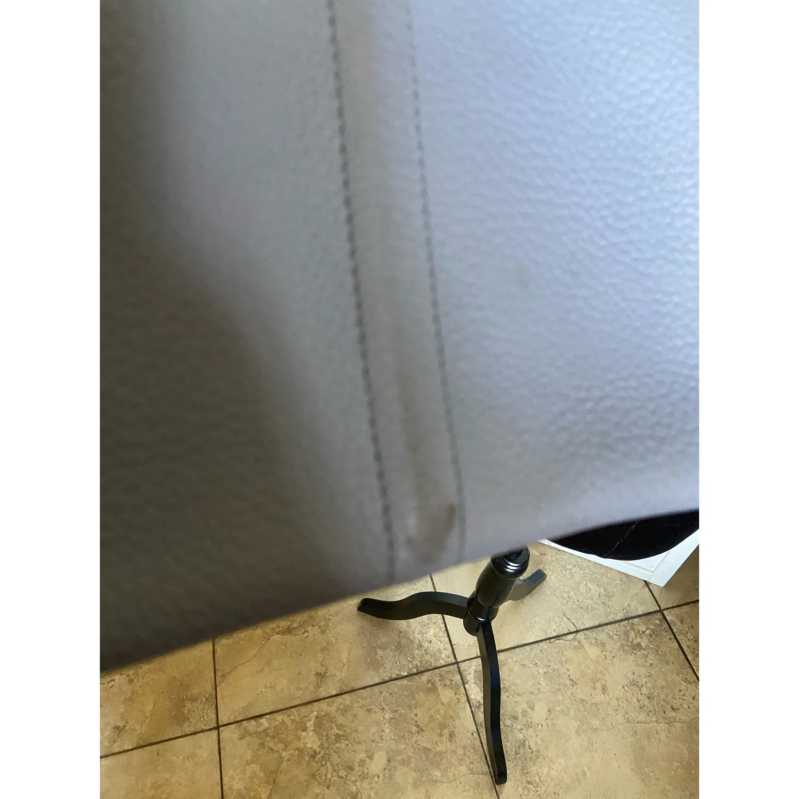 Cole Haan Village II Marcy Market Tote‎ Bag Purse Pebbled Leather Light Blue - Image 7