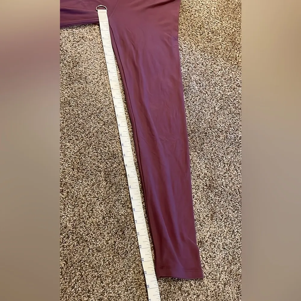 LuLaRoe Dusty Rose/Plum colored Leggings - Image 4