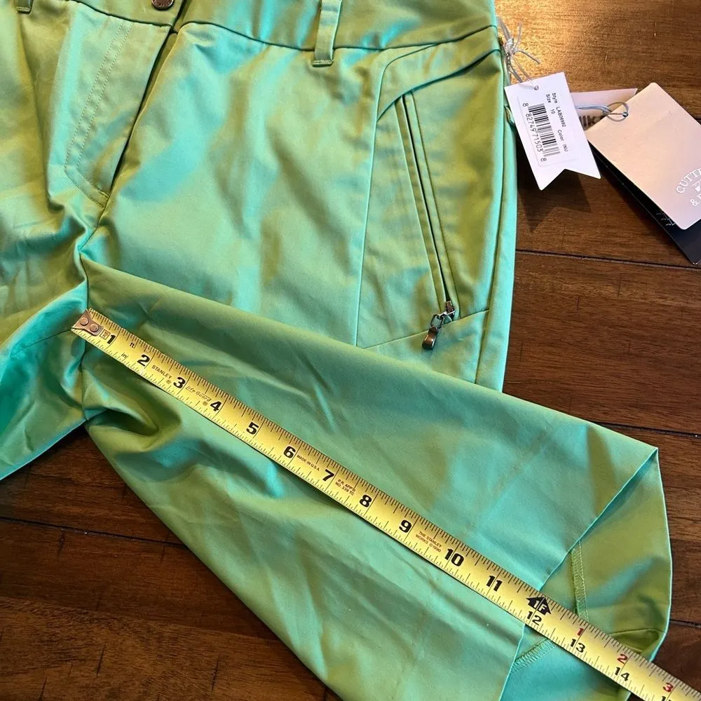 Annika by Cutter & Buck Women’s Green Bermuda Shorts Size 10 NEW LAB06992 - Image 4