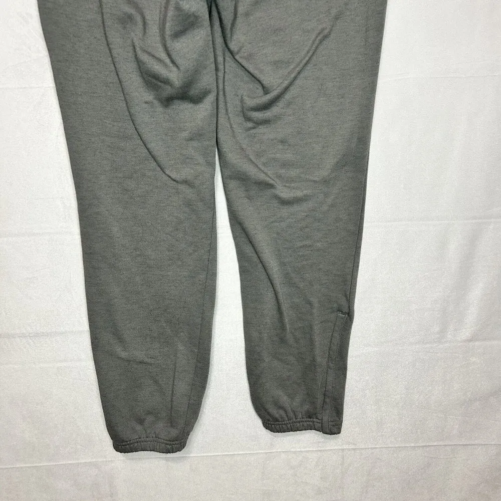 Nike Jogger Pants Gray Dri-Fit Zip Ankle Tapered Athleisure Sz M (30x28.5) - Image 6