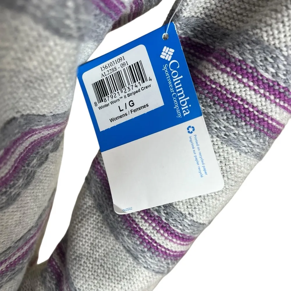 Columbia Sportwear Winter Warm Stripe Crew Sweater - Image 6