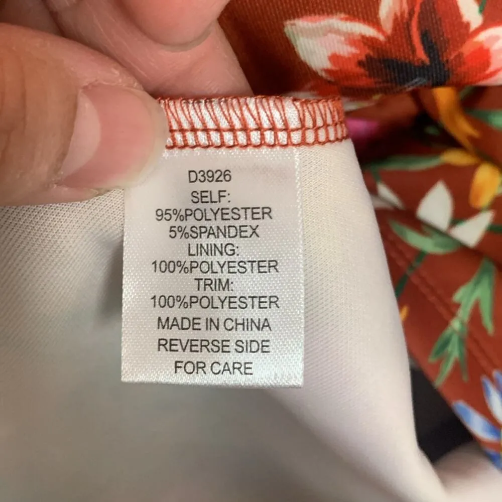 Alexia Admor women's large NEW dress Justine sleeveless drop waist floral cutou - Image 9