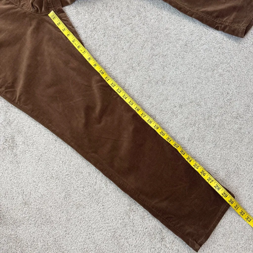 KUT from the Kloth Rachael High Rise Fab Ab Mom Jeans Size 14 Cognac‎ Corduroy - Image 8