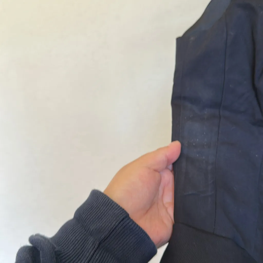 JULIET House of CB BLACK SLEEVELESS TUXEDO TOP NWOT blazer suit $139 size‎ XS - Image 7