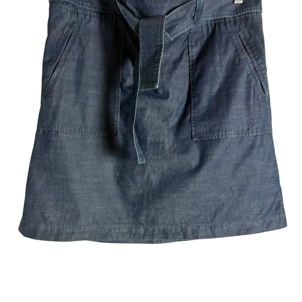 A.P.C. Jupe Nairobi Blue Denim Tie Waist A - Image 5