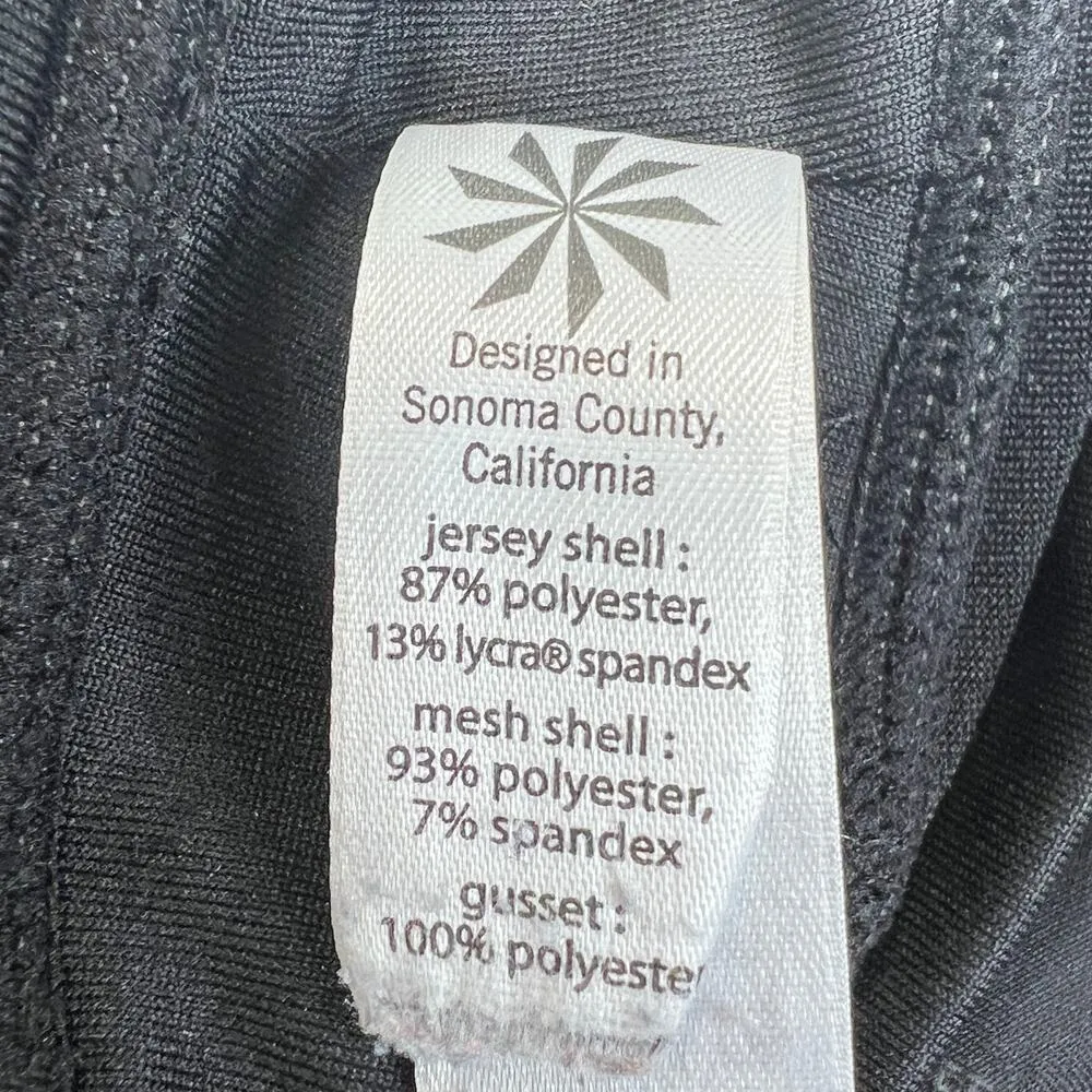 Athleta Lightning Capri Black Leggings Womens XSP High Rise Yoga Athletic Pant - Image 10