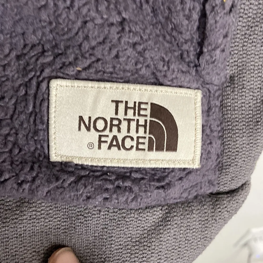 VINTAGE The North Face Full Zip Fleece Pile Vest - Image 3
