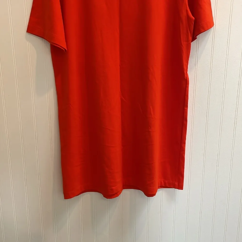 A NEW DAY Relaxed Short Sleeve Crew Neck Mini T-Shirt Dress in Orange Size M NWT - Image 8