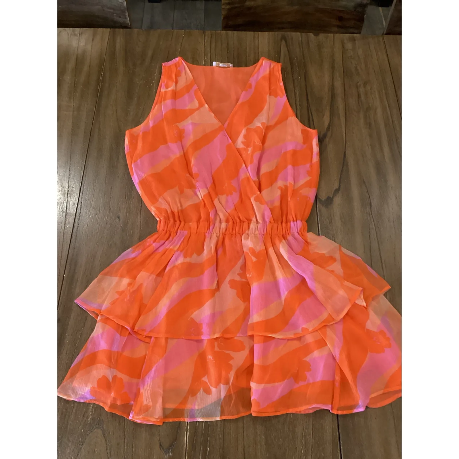 RAMY BROOK Baldwin Elasticized Floral Minidress Small - Image 2