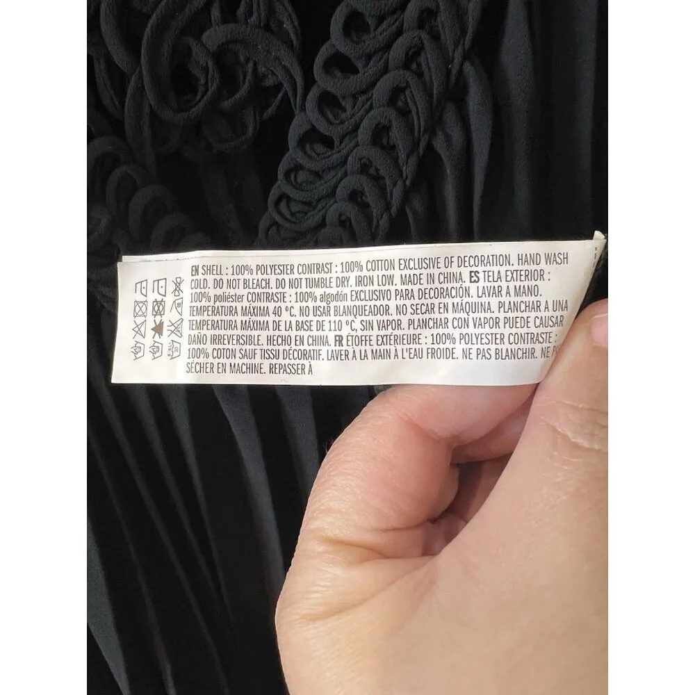 Endless Rose Women’s Crochet Flowy Tank Top Black Size Small NWOT - Image 7