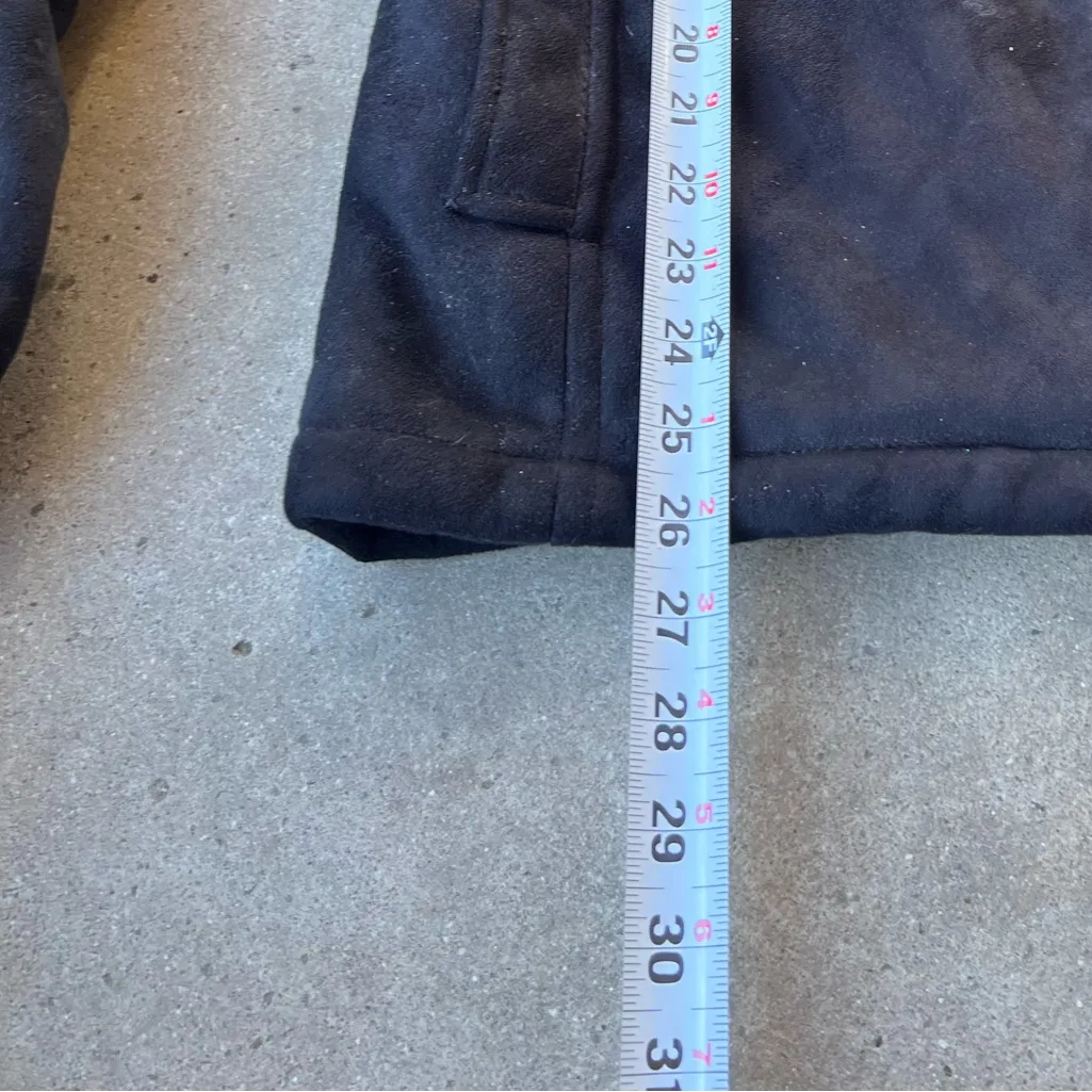 Vintage David Taylor women’s Sz Small Zip Sweater Black Warm Layer - Image 6