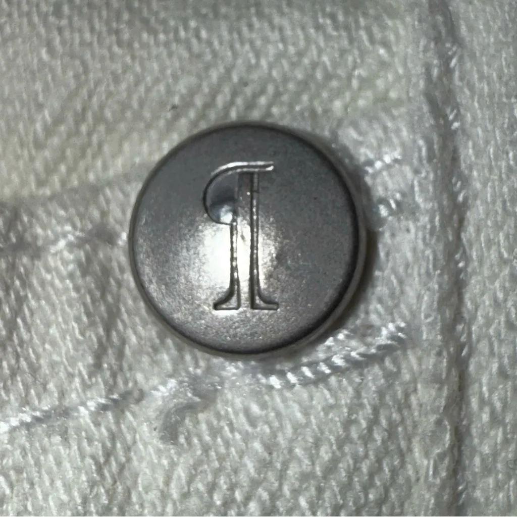 Pilcro and the Letterpress White Ankle‎ Jeans with Lace-Up Detail size 27 - Image 13