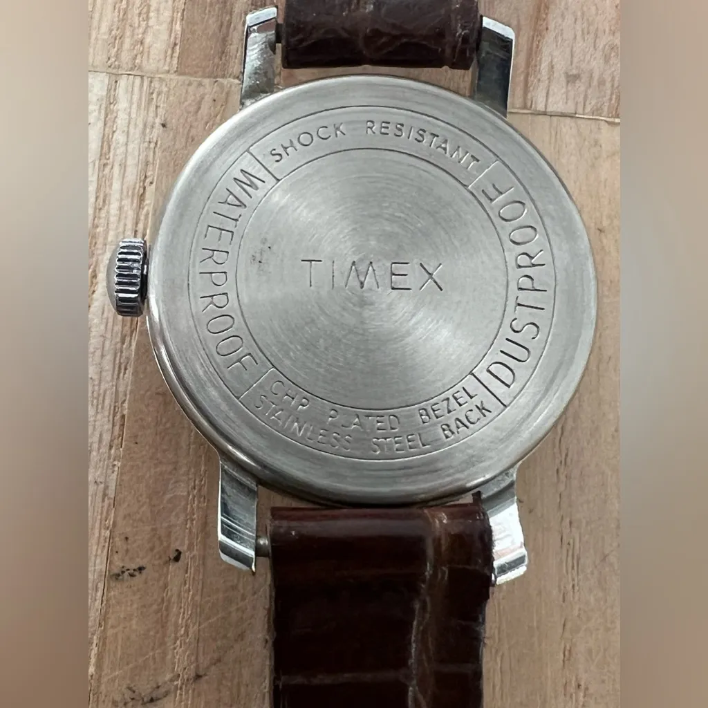 Timex BSA Cub Scouts Vintage Mechanical Winding Watch Genuine Leather Strap - Image 8
