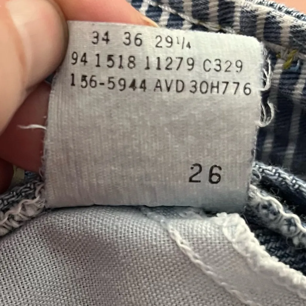 Vintage 80s 90s Riders Tapered Jeans High Rise Elastic Waist Medium Wash 22W - Image 5