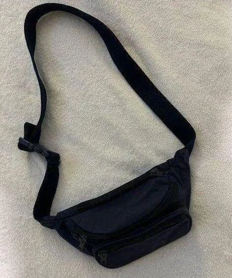 John Galt  Belt Bag Shoulder Bag Fanny Pack Navy - Image 2