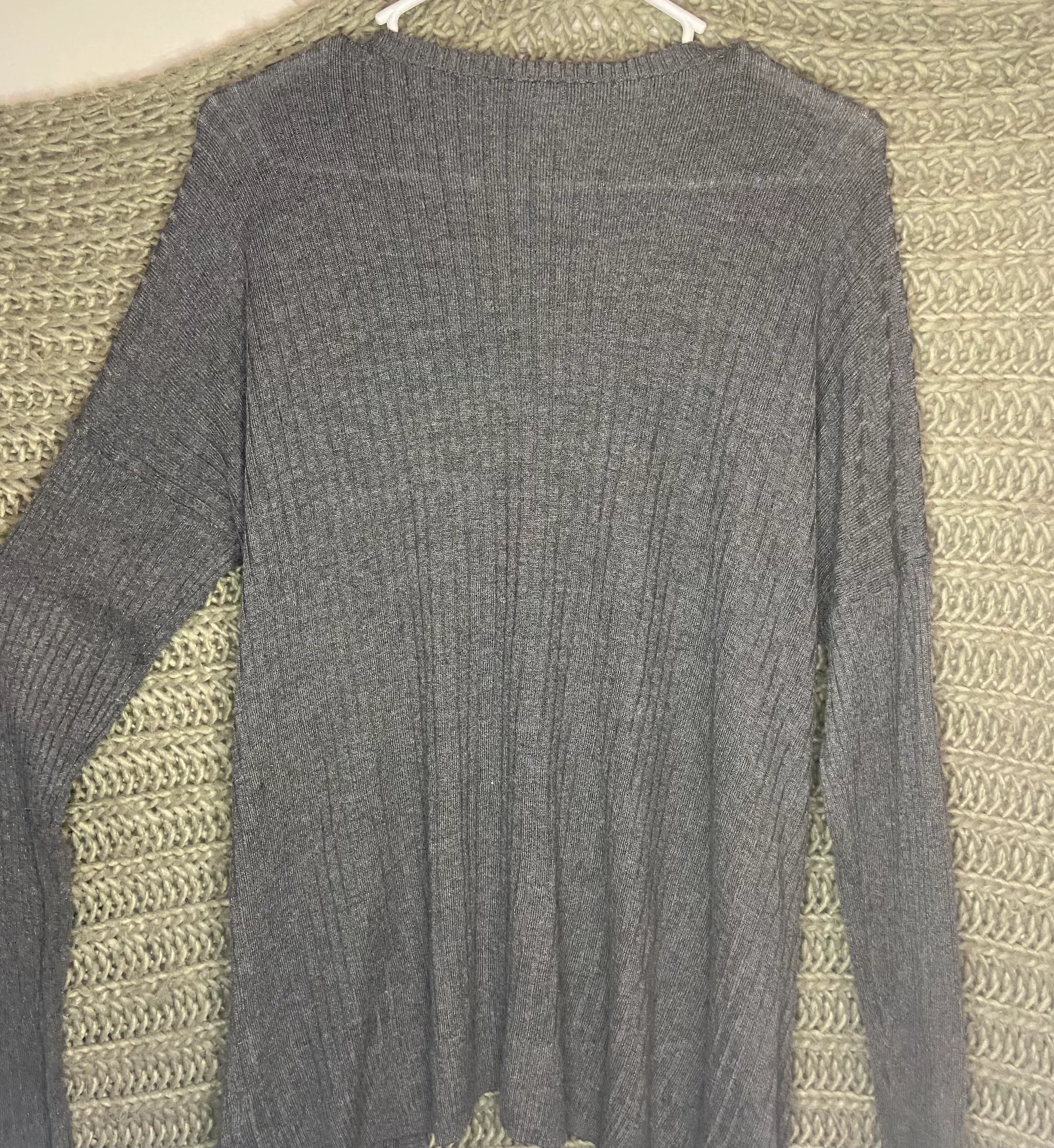 Mudd Gray Cardigan Sweater - Image 2