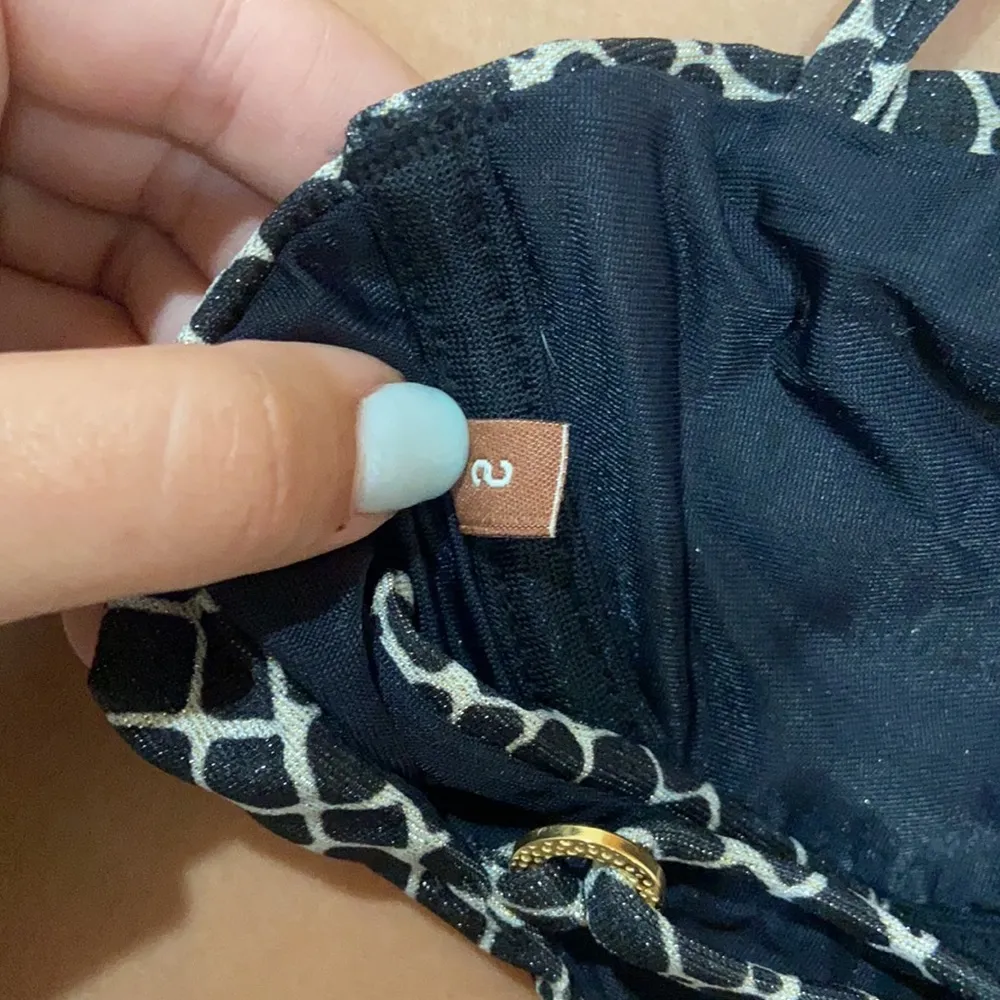 CROC GLITTER BALCONETTE BIKINI TOP - Image 4