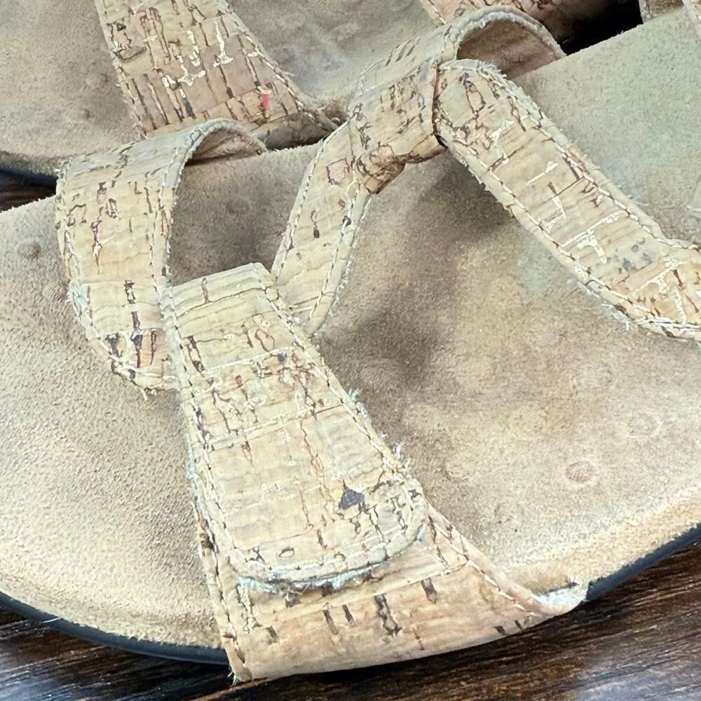 Vionic Women’s cork gold 3 way adjustable sandal size 8 - Image 4