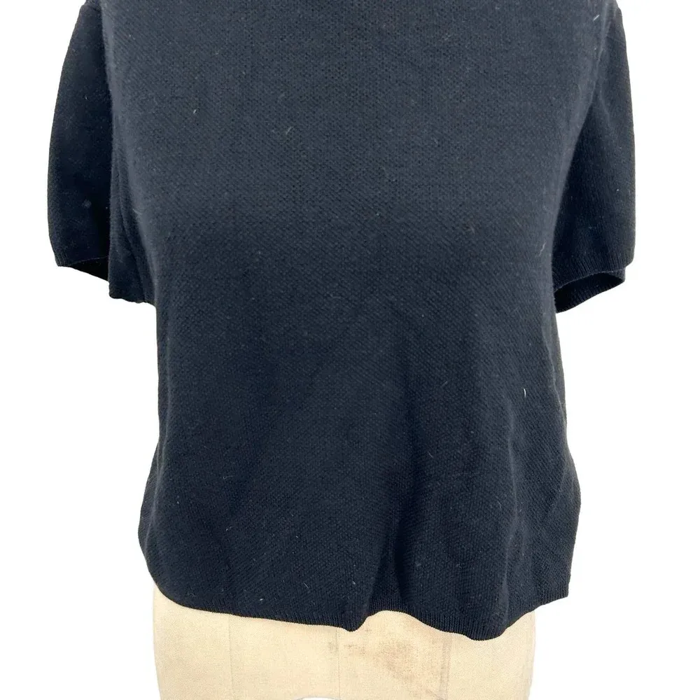 Sachin + Babi Knit Mesh Skeleton Goth Gore Spine Skeleton Sweater Size Small - Image 5