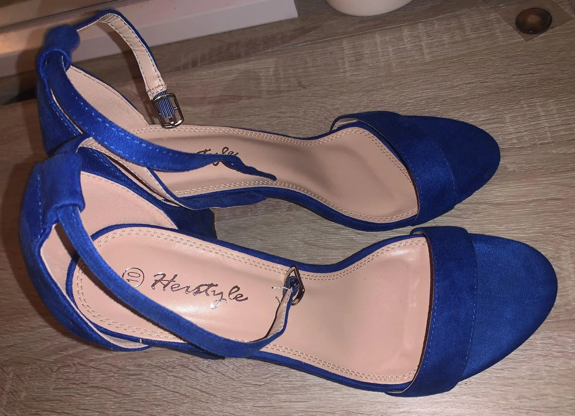 Royal Blue Heels Size 10 - Image 2