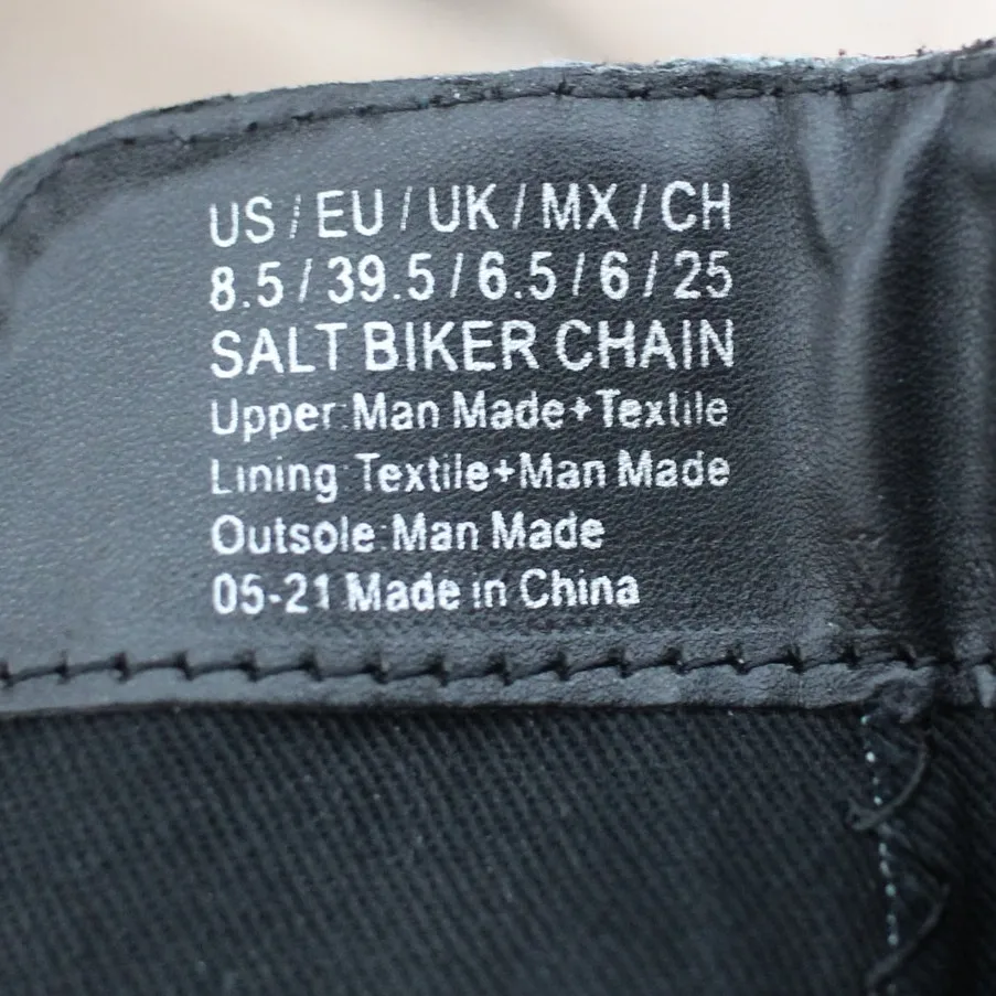 Reaction Kenneth Cole Salt Biker Chain Chelsea Boot Size 8.5 Buckle - Image 6