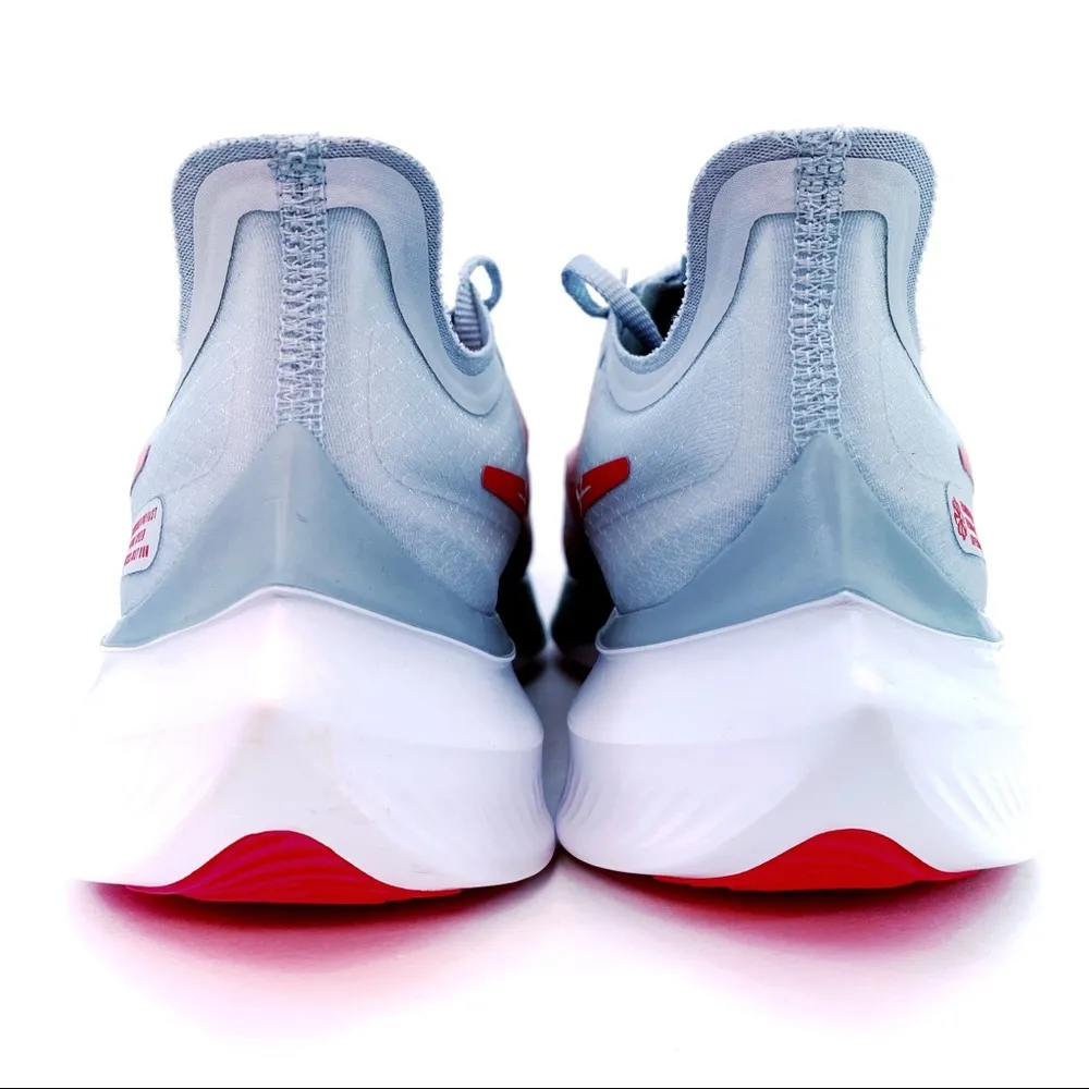 Nike Zoom Gravity Running Sneakers Womens Size 9.5 Shoes Gray Red Sporty Workout - Image 3