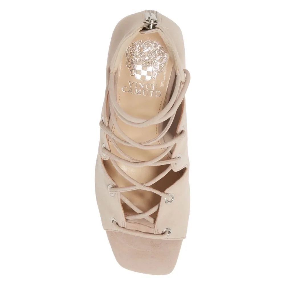 Vince Camuto  Nahara Beige Heeled Sandals Size 7.5 - Image 9